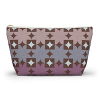 World's Fair Accessory Pouch w T-bottom in Purple